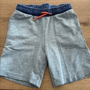 Gray shorts with Drawstring